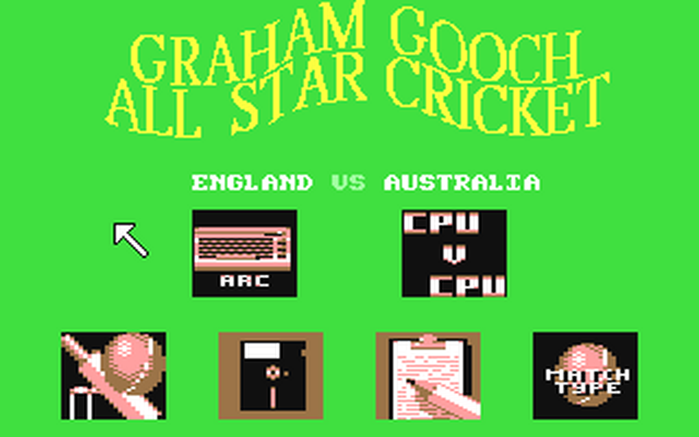 C64 GameBase Graham_Gooch_All_Star_Cricket_[Preview] [Audiogenic_Software_Ltd.] 1991